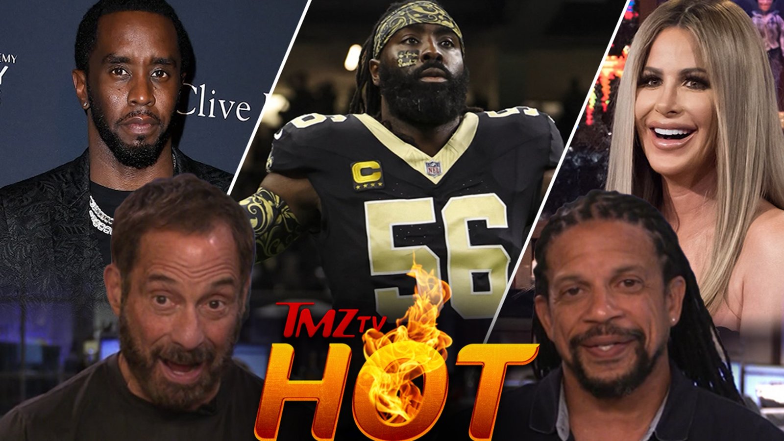 TMZ TV Hot Takes: Diddy Indicted, Kim Zolciak, Demario Davis